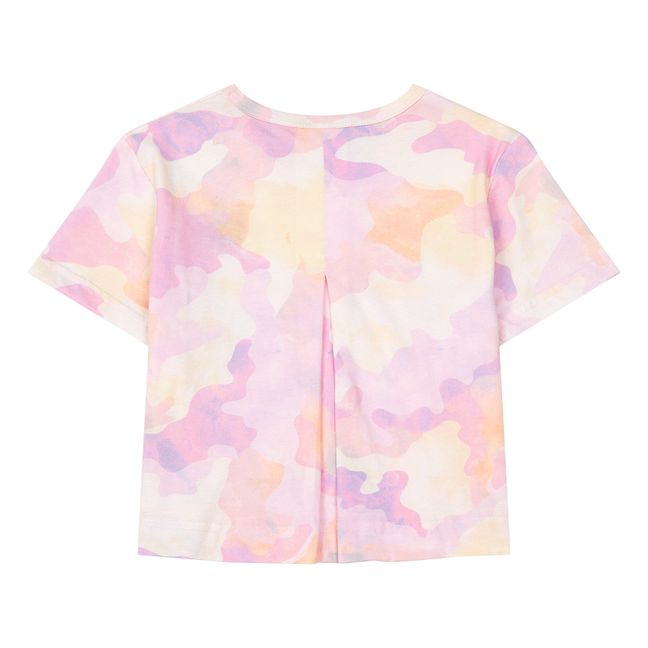 Camiseta Tie and Dye Scartlet Rosa