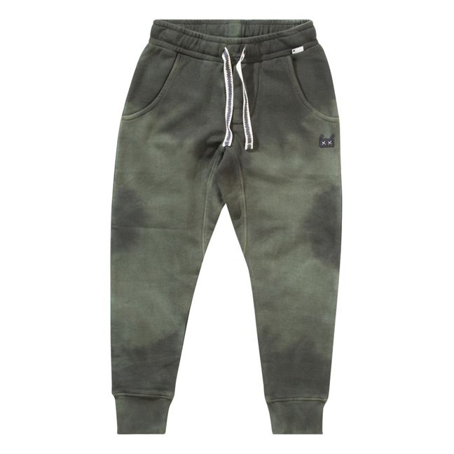 Jogging Tie and Dye Cycclonic Vert olive