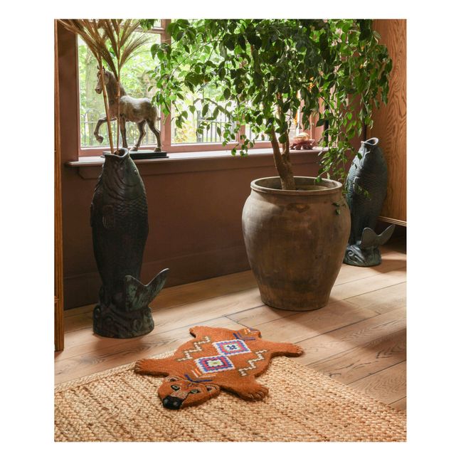 Alfombra de oso polar Berber | Marrón