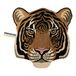 Tapis tête de tigre Rajah  Sable- Miniature produit n°0