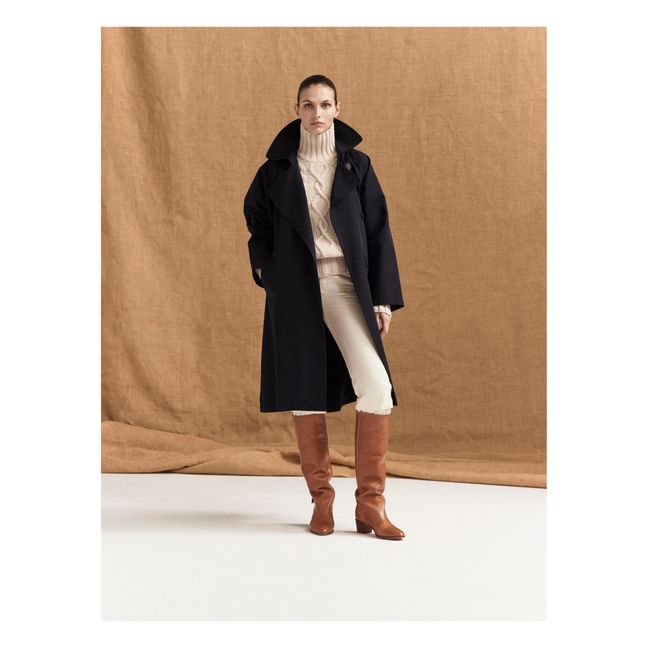 Pull Sahel Torsadé | Ecru