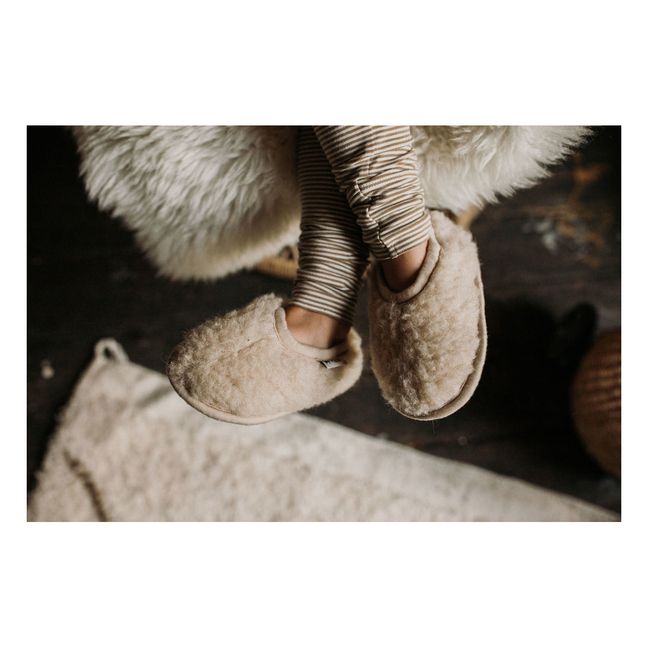 Shearling Slipper | Cream