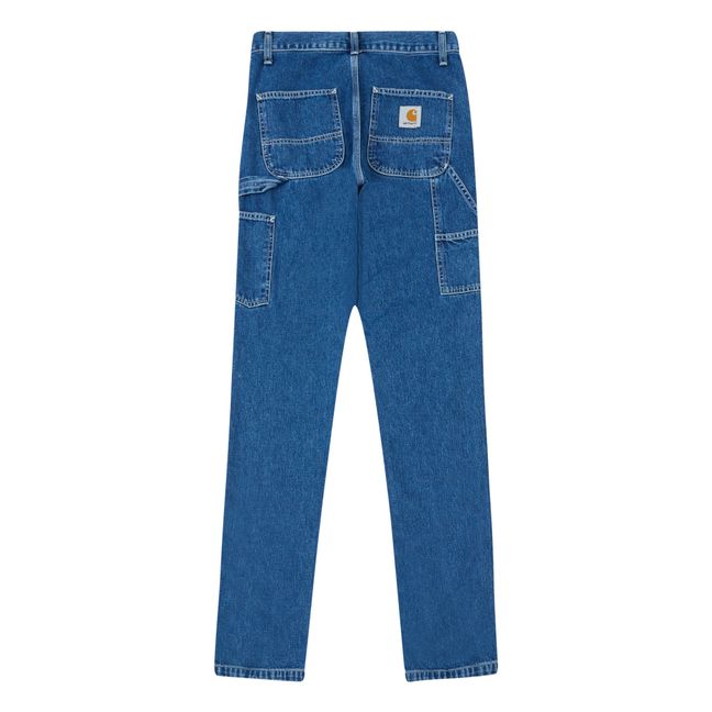 Ruck Tapered Cotton Jeans Denim stonewashed