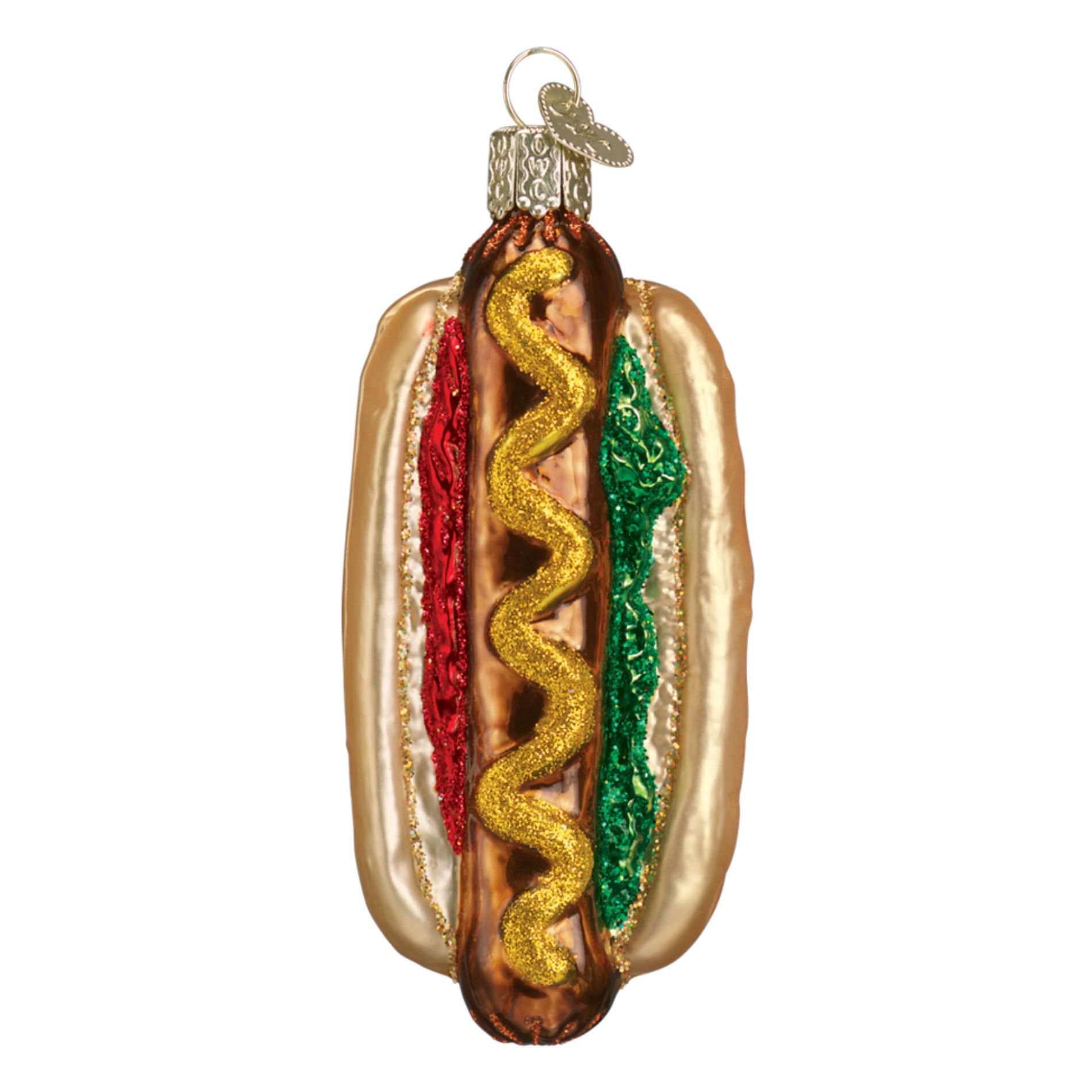Old World Christmas - Décoration de Noël Hot dog - Multicolore
