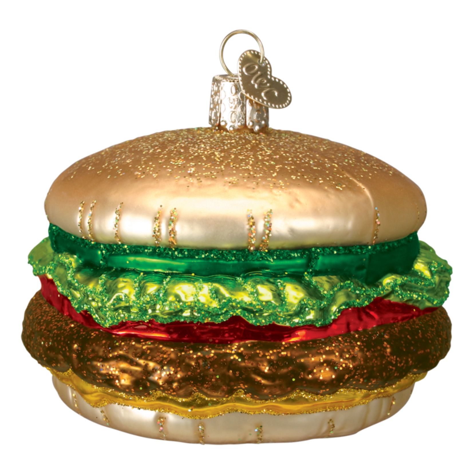 Old World Christmas - Décoration de Noël Cheeseburger - Multicolore