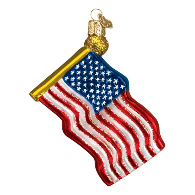 American Flag Christmas Decoration