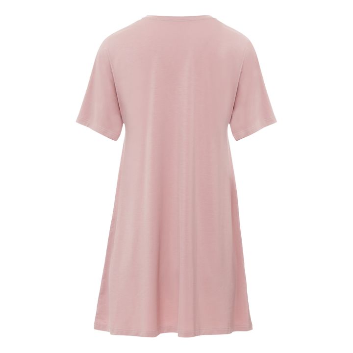 Tencel Lite T-shirt Dress Dusty Pink- Product image n°1