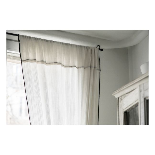 Organic Cotton Muslin Curtains 130x280 cm | Milk