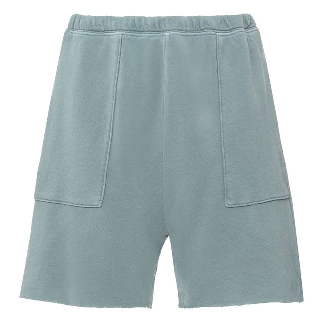 Fleece-Shorts The Patch Pocket Hellblau