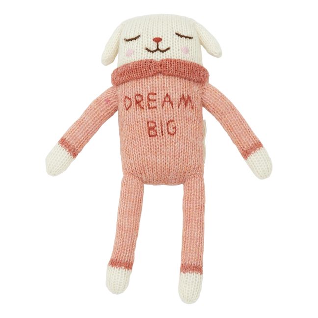 Peluche Agnello, Dream Big, Main Sauvage X Smallable | Rosa