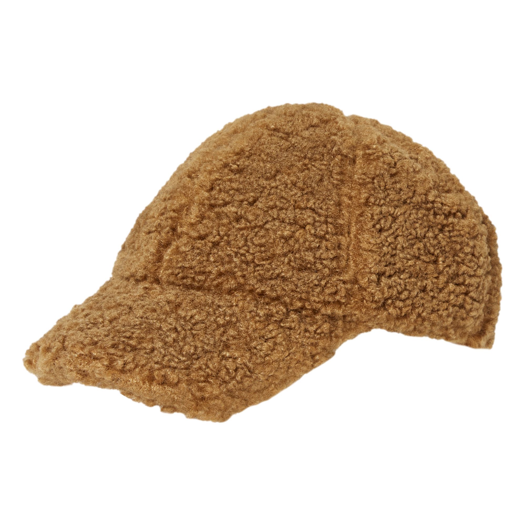 Teddyfell Mütze  Kamelbraun- Produktbild Nr. 1