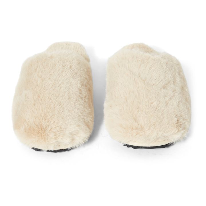 Chaussons Façon Fourrure Melody | Latte- Image produit n°3