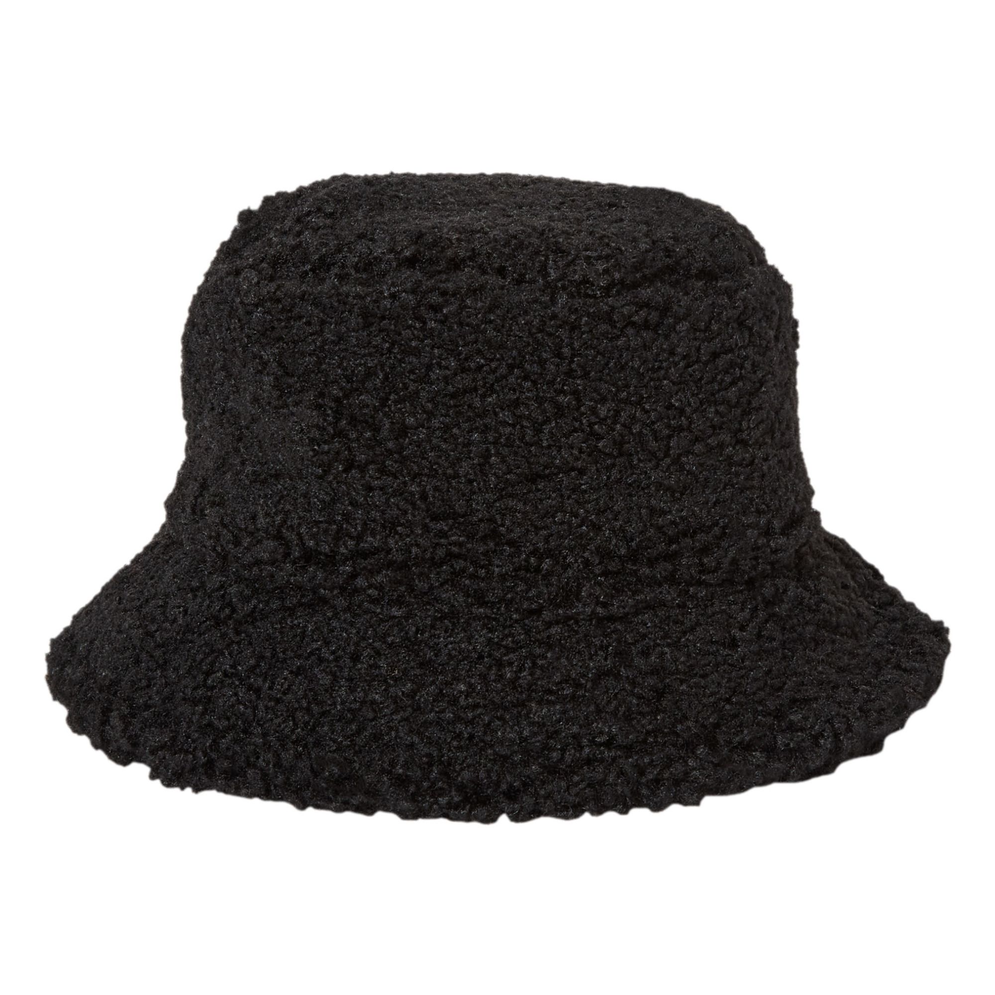 black sherpa hat