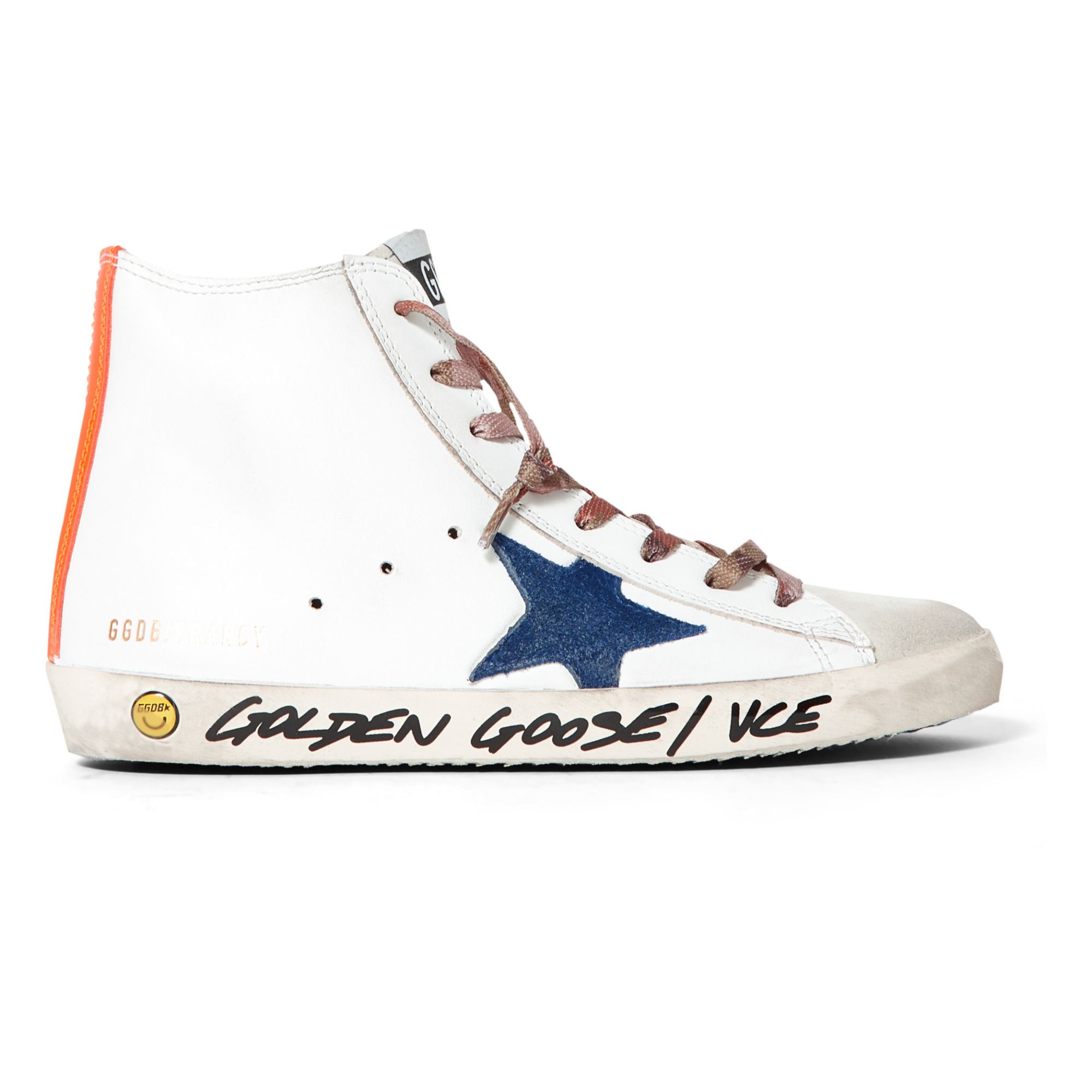 Francy Signature High-Top Sneakers Blue- Product image n°0