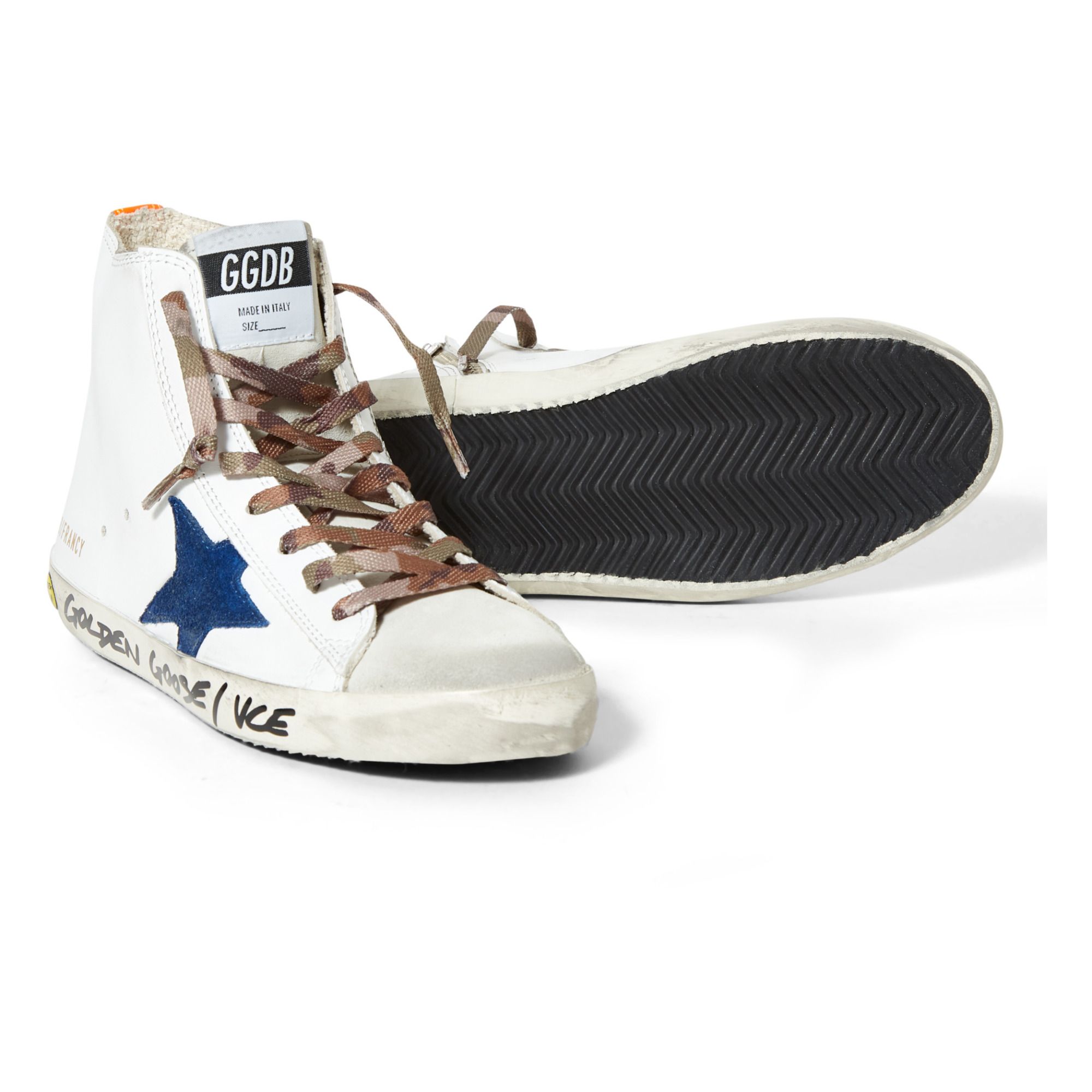 Francy Signature High-Top Sneakers Blue- Product image n°2