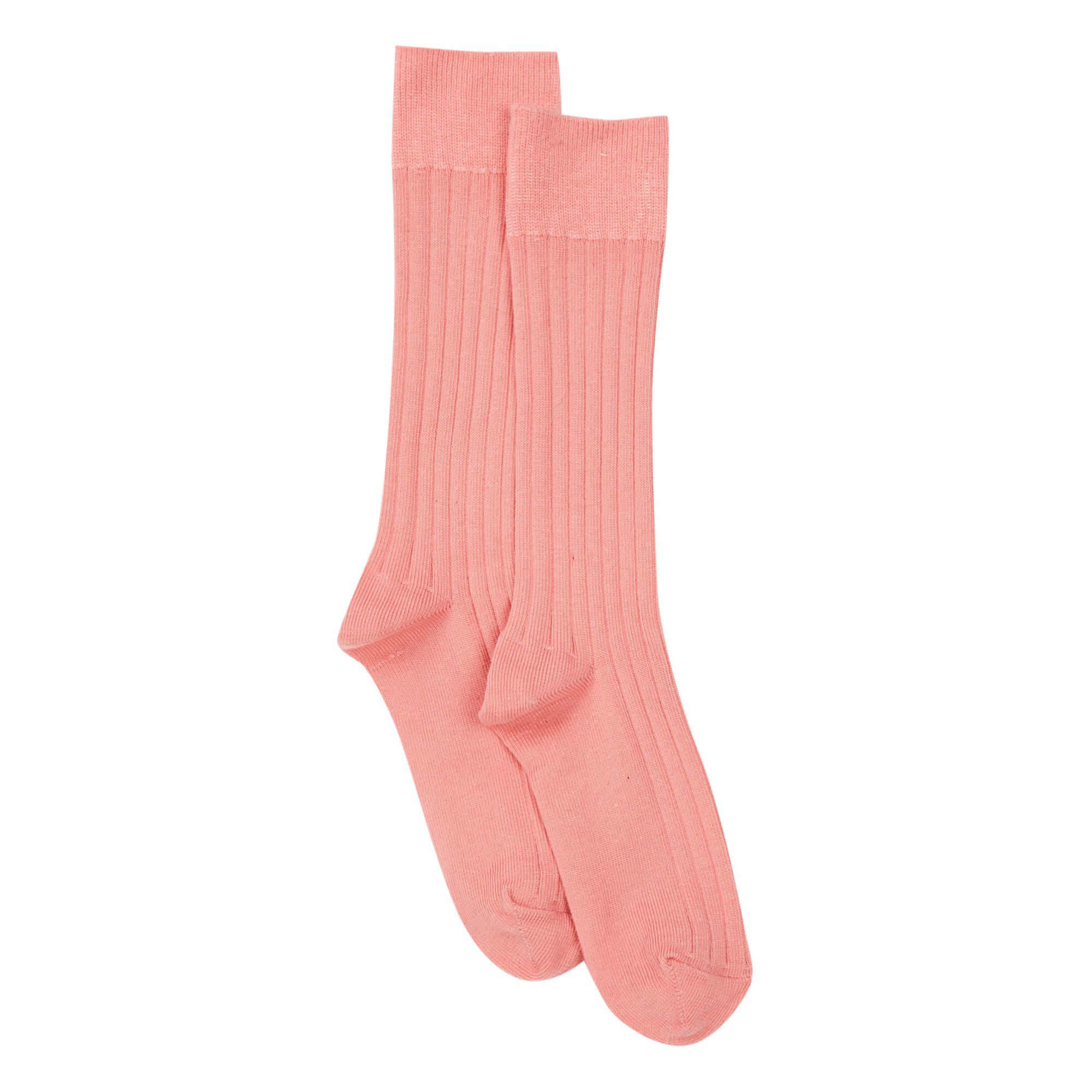 MAAN - Chaussettes - Fille - Corail