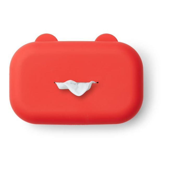 Taschentücher-Box aus Silikon Emi Rot