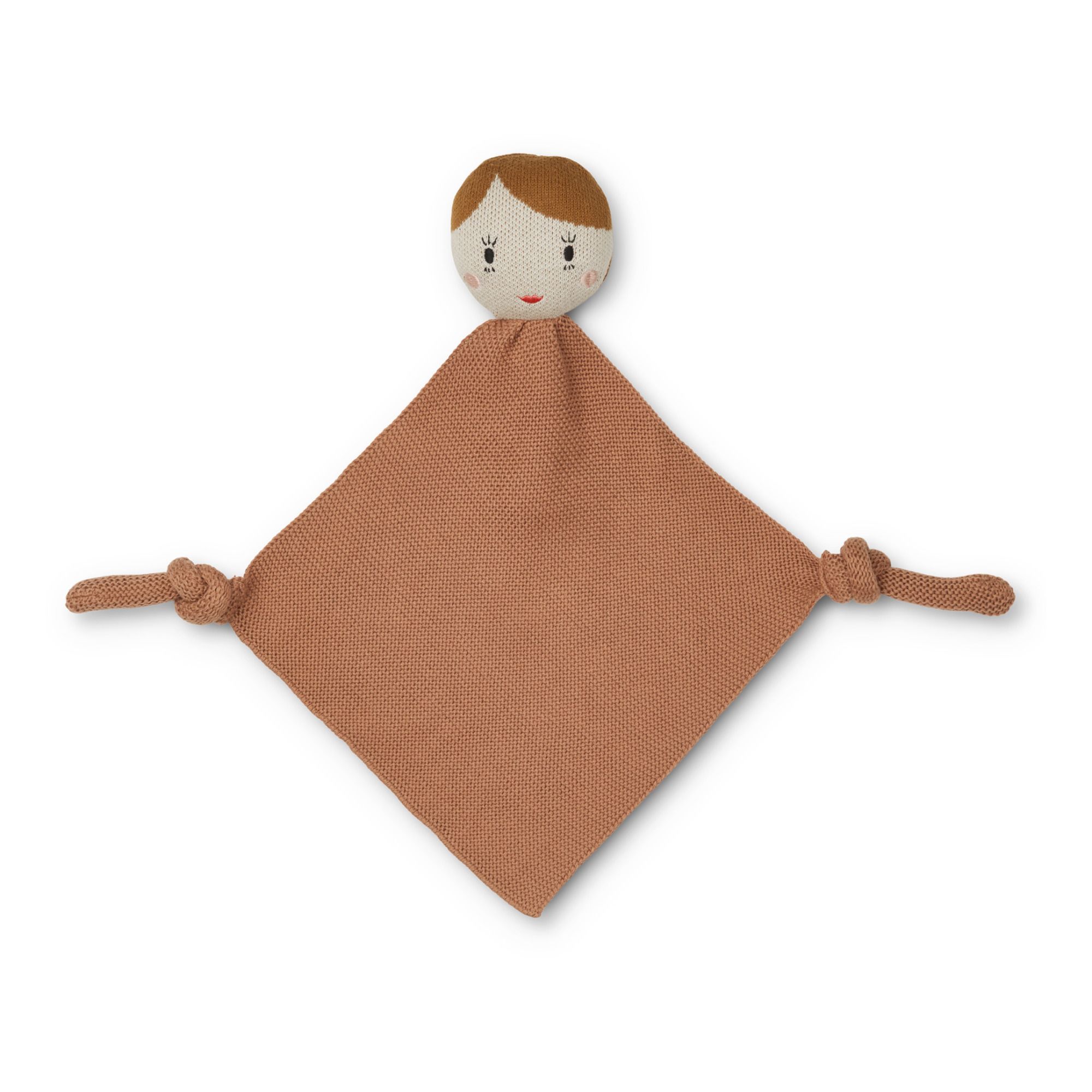 Alfie Organic Cotton Soft Toy Dusty Pink- Product image n°0