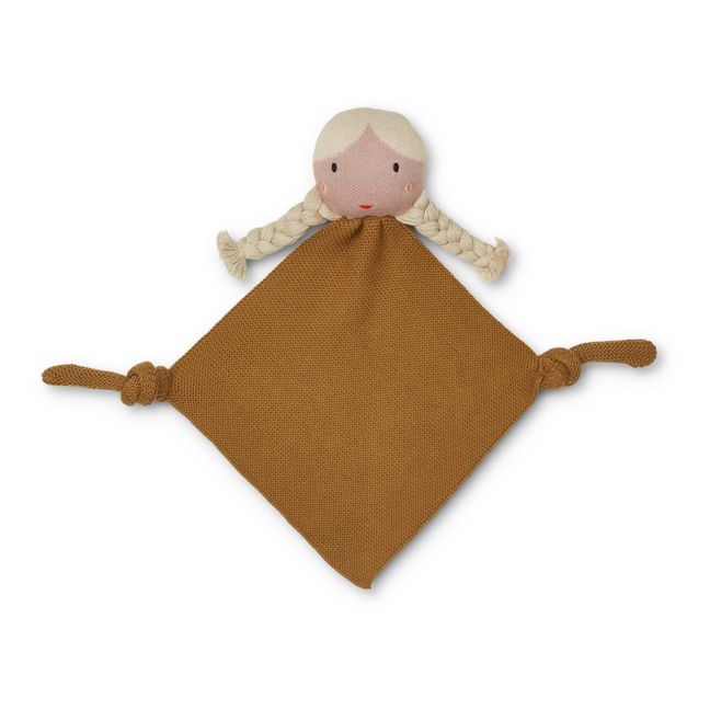Peluche de algodón orgánico Alfie | Caramelo