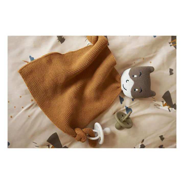 Alfie Organic Cotton Soft Toy | Caramel- Product image n°1
