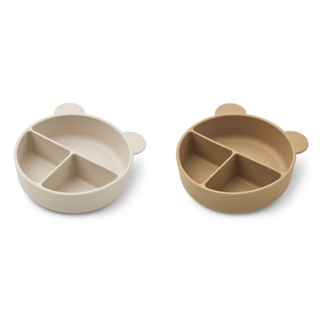 Connie Silicone Bowls - Set of 2 Sand