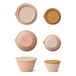 Dale Stackable Silicone Bowls - Set of 2 Dusty Pink- Miniature produit n°0