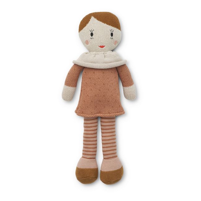 Puppe Ester aus Bio-Baumwolle | Altrosa