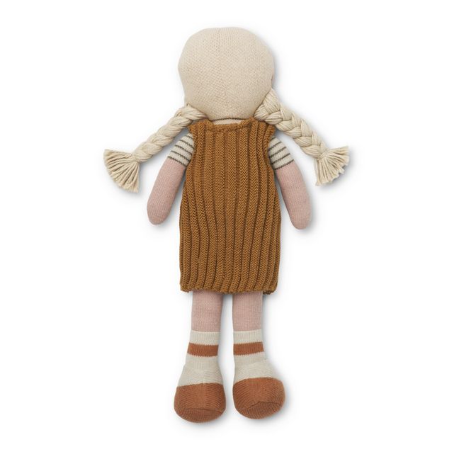 Puppe Johanna aus Bio-Baumwolle | Karamel