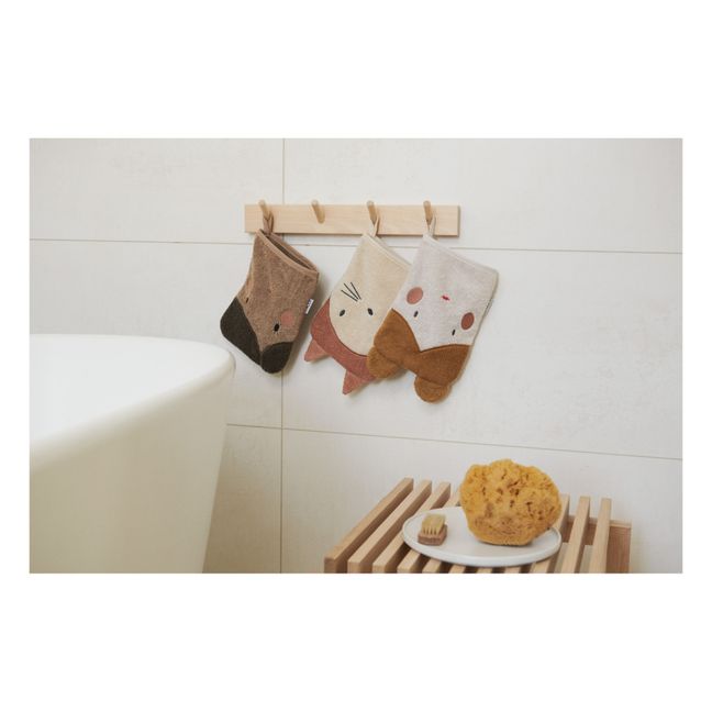 Sylvester Organic Cotton Wash Gloves - Set of 3