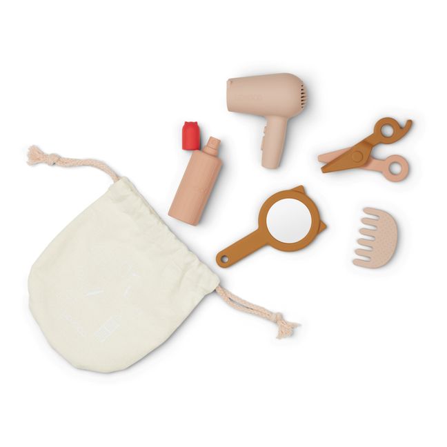 Kit pour coiffer Withney en silicone Vieux Rose