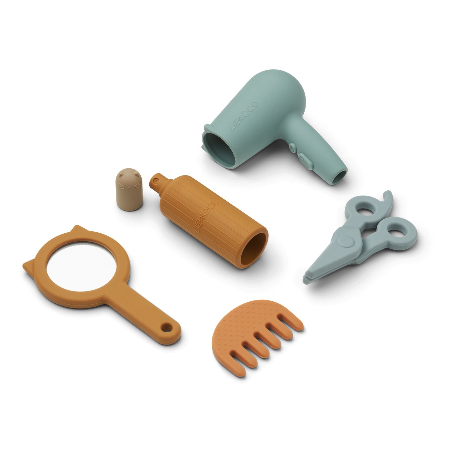 Liewood - Kit pour coiffer Withney en silicone - Bleu pâle