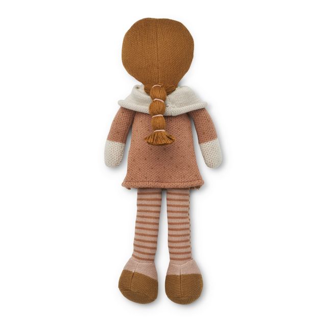 Muñeca de algodón orgánico Ester | Rosa Viejo