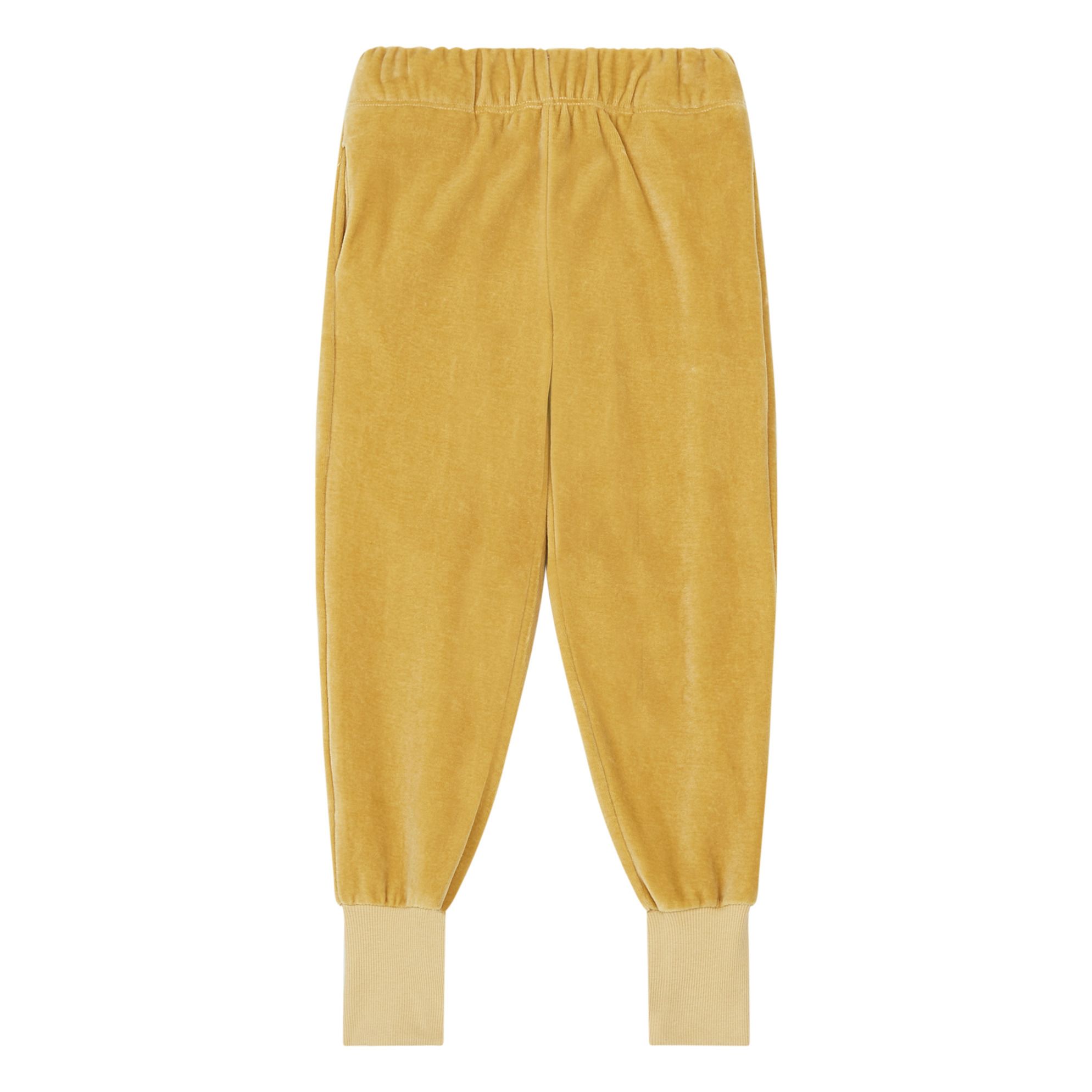 We Are Kids - Jogg Charles Velours Coton Bio - Fille - Jaune