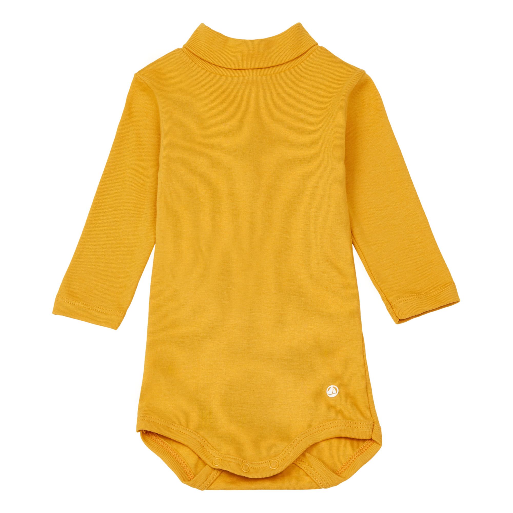 Petit Bateau - Body Col Roulé Taprika - Fille - Jaune
