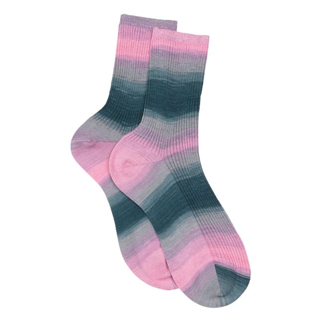 Gradiant Socks Pink