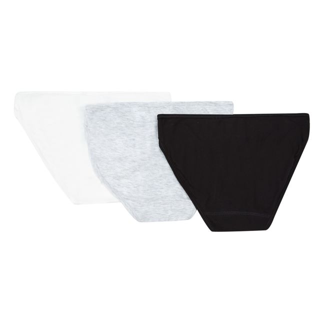 Lote de 3 culottes básicos - Colección Adulto  | Crudo