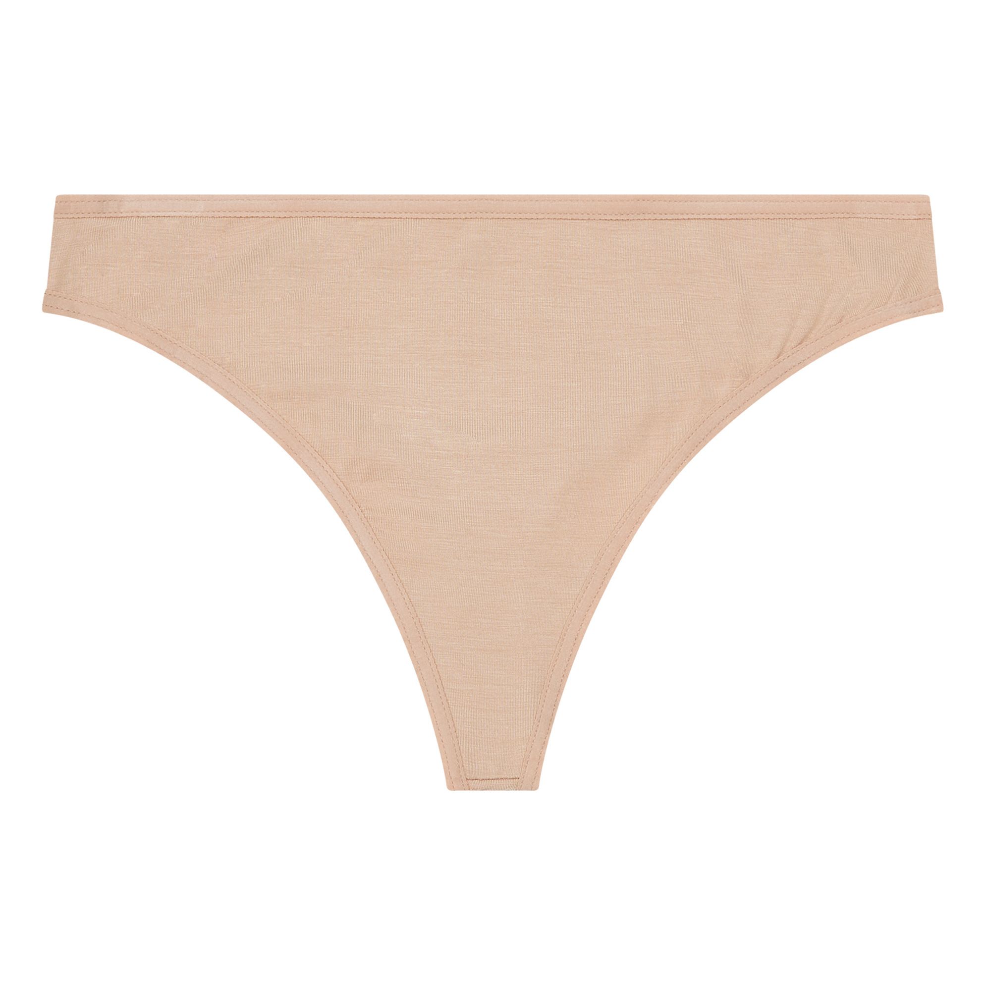 Baserange - String Enna - Femme - Beige Nude