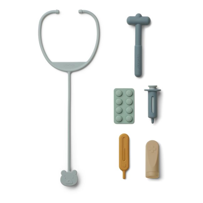 Set de docteur Lennart en silicone | Bleu pâle