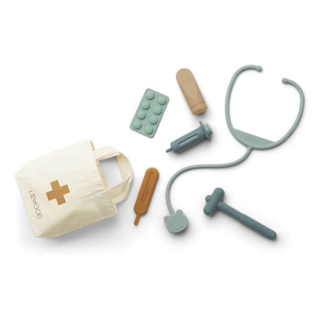 Set de docteur Lennart en silicone | Bleu pâle