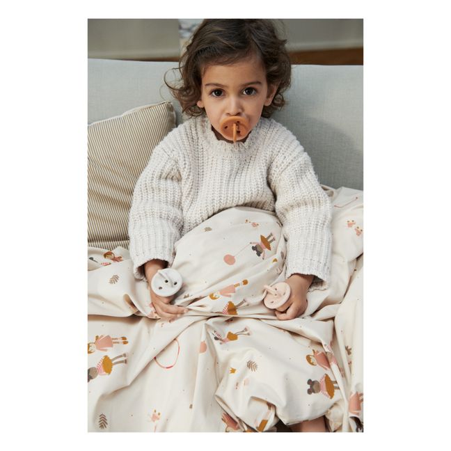 Tétines Paula en silicone- Set de 6 | Vieux Rose