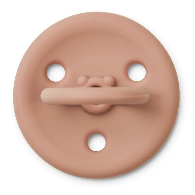 Chupetes de silicona Paula - Juego de 6 | Rosa Viejo