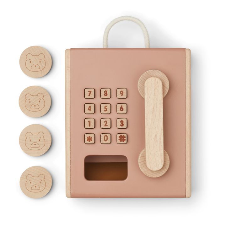 Rufus Coin Telephone | Dusty Pink- Product image n°1