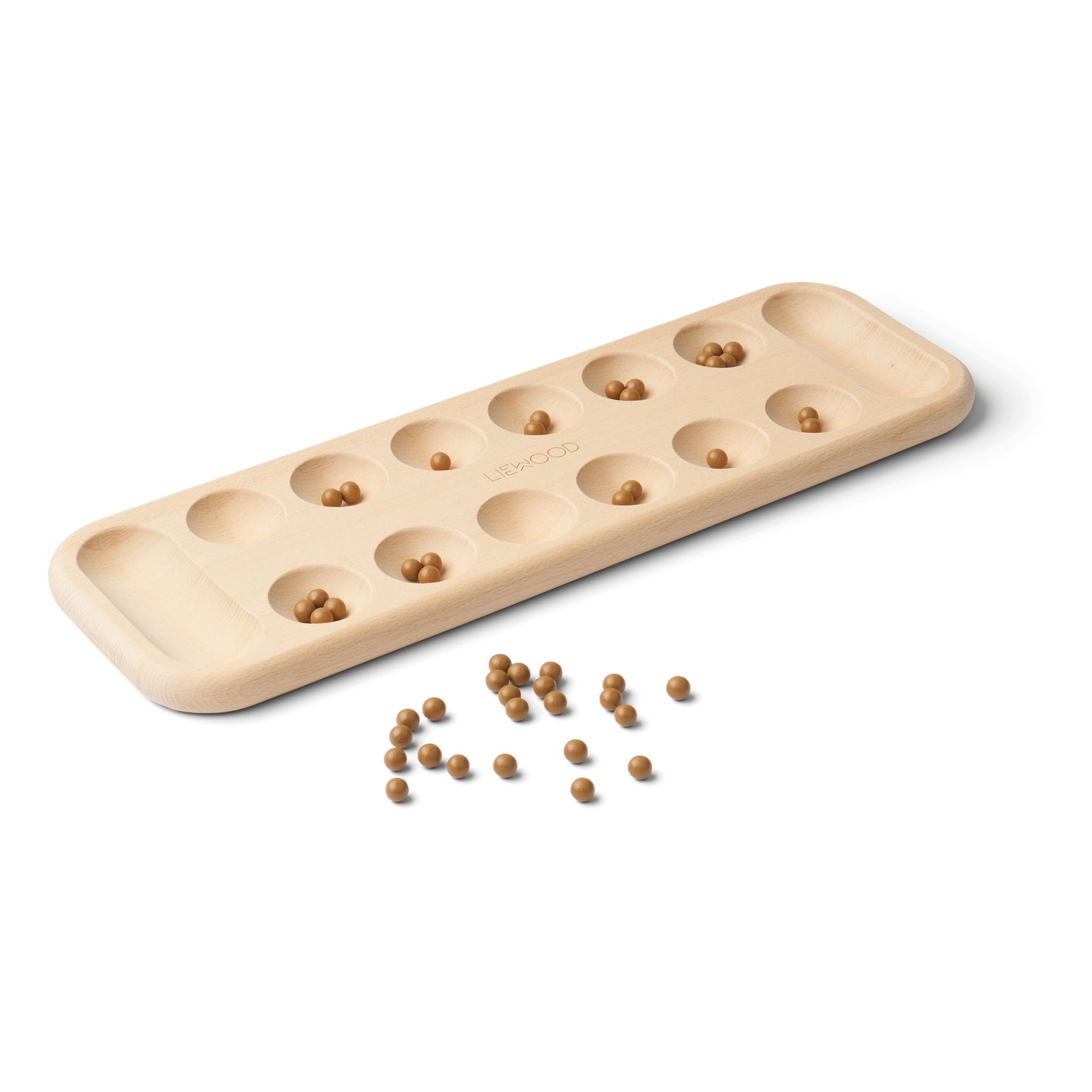 Liewood - Jeu de Kalaha en bois - Multicolore