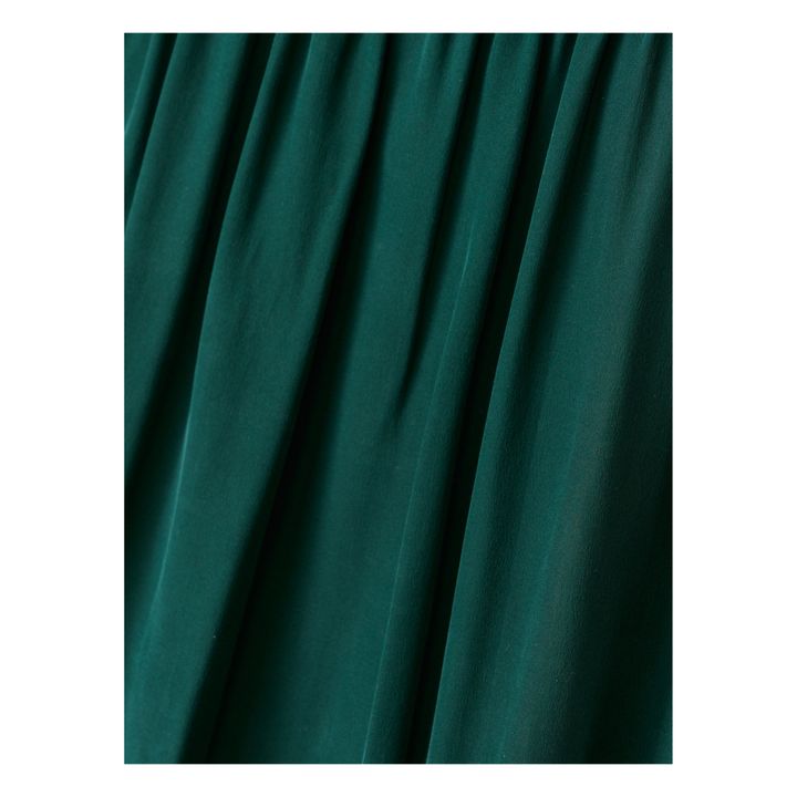 Bellerose Taxi Silk Blouse Women's Collection Dark green