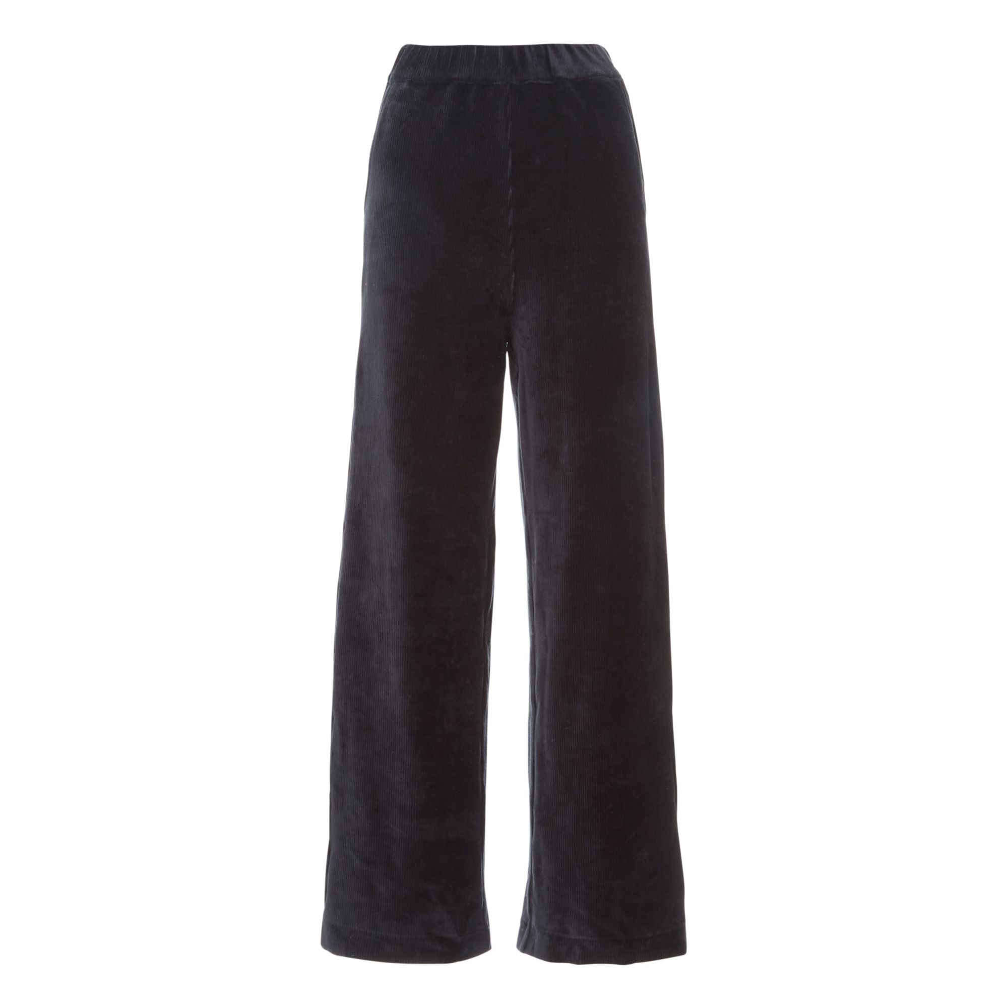 Bellerose - Pantalon Atim Velours Côtelé - Collection Femme - - Noir