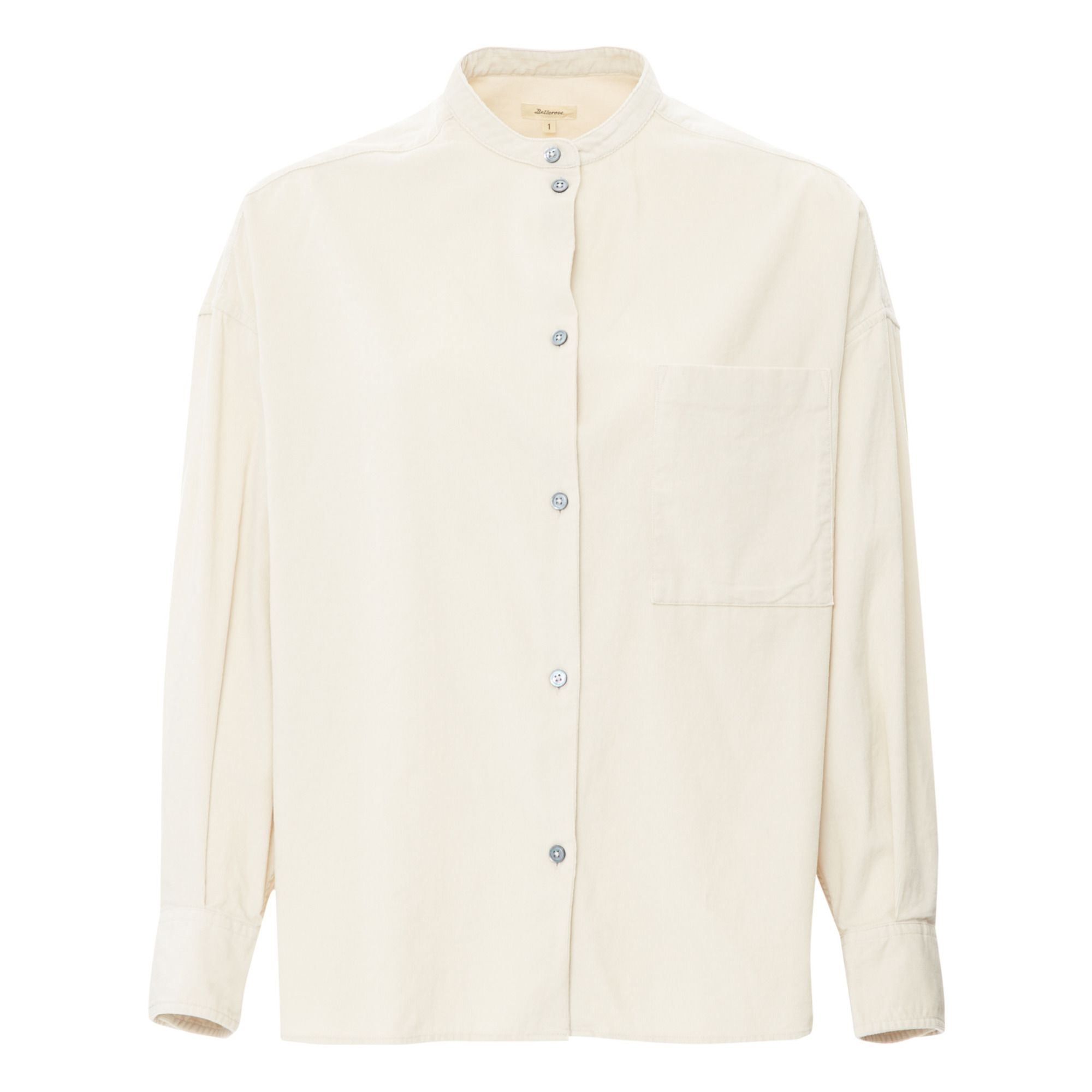 Bellerose - Blouse Gorgy Velours Côtelé - Collection Femme - - Beige