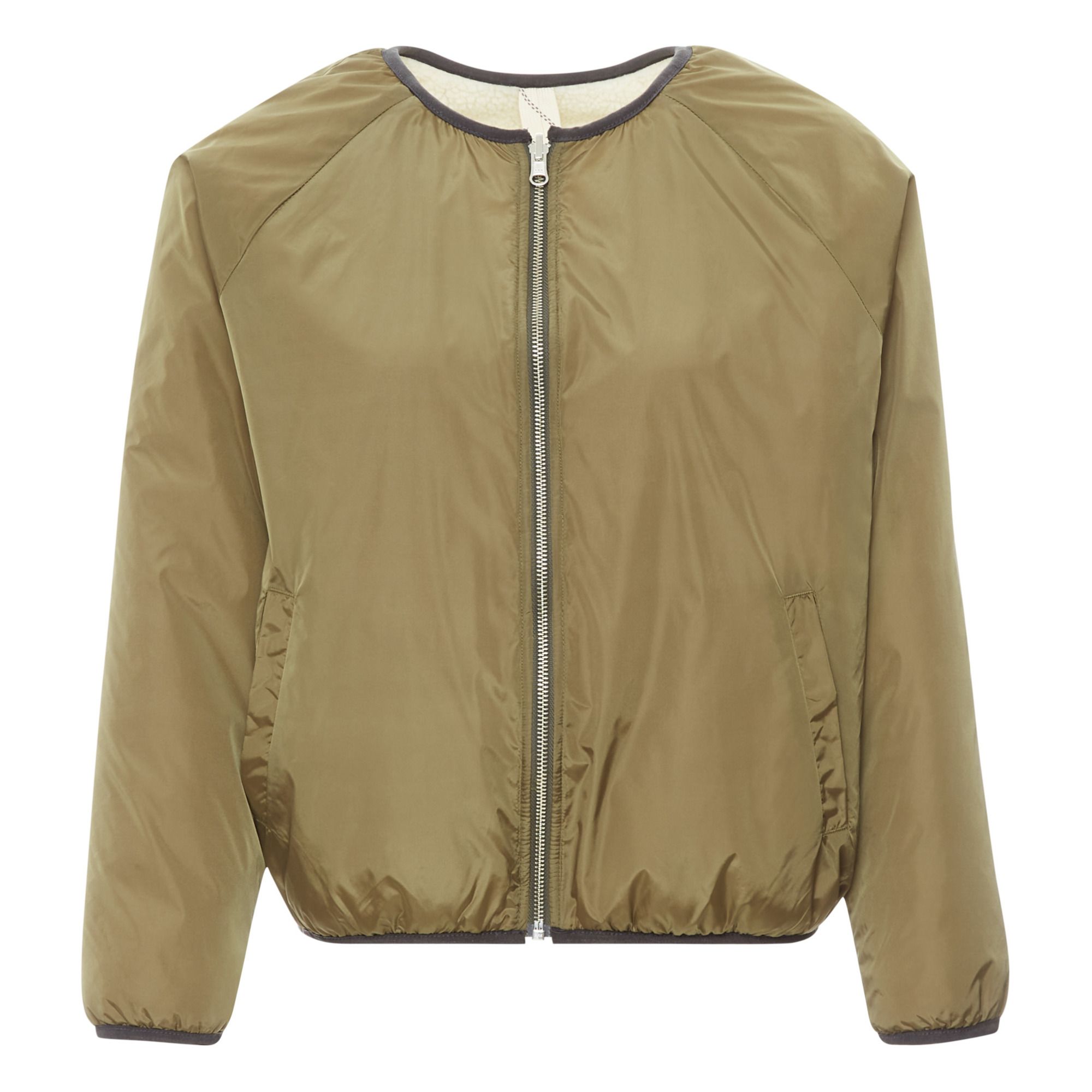 Bellerose - Veste Belay Teddy Réversible - Collection Femme - - Ecru