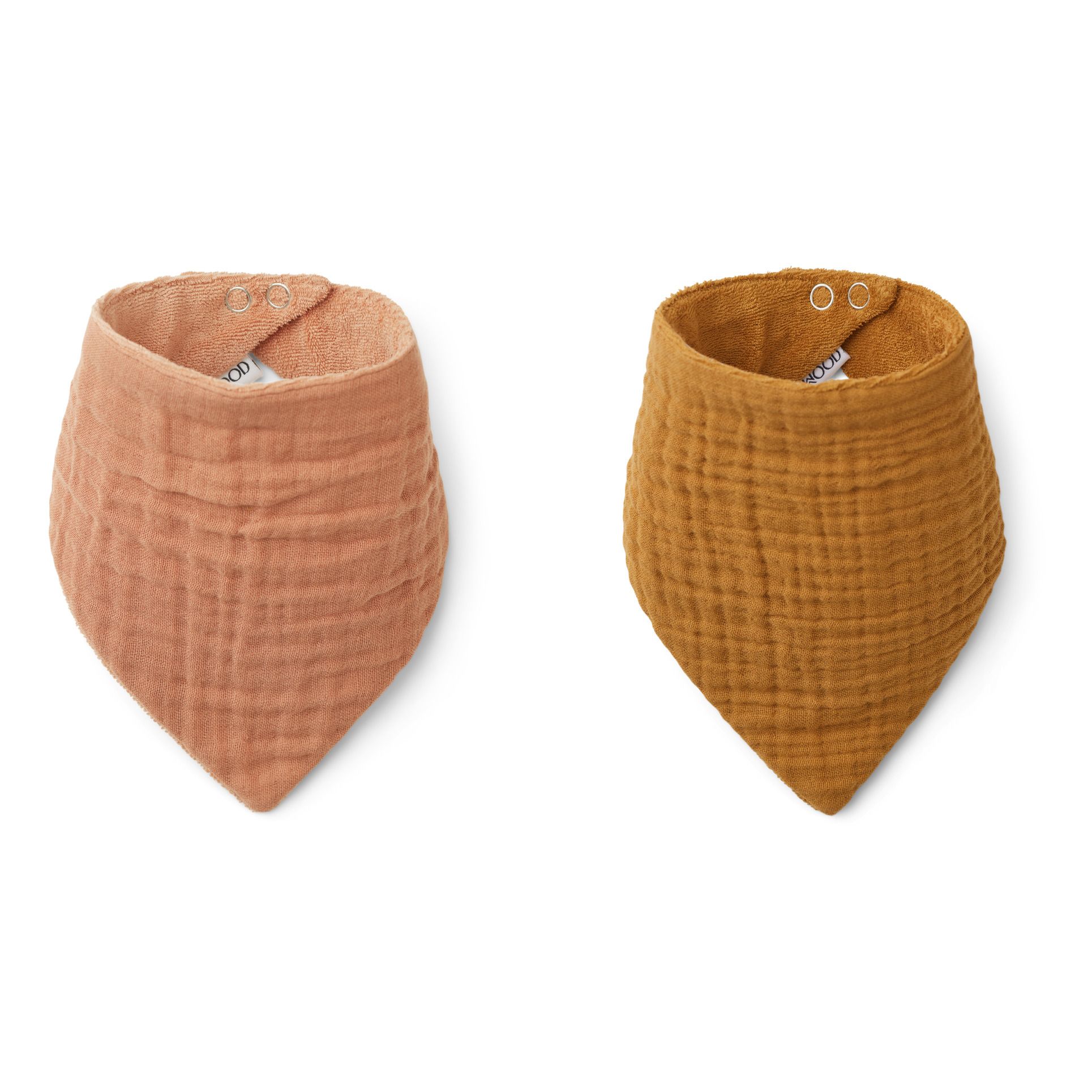 Liewood - Bavoir bandana Andrea en coton bio - Set de 2 - Multicolore