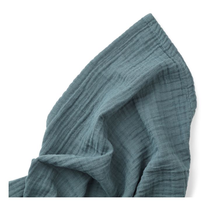 Paño de algodón orgánico Ben | Azul- Imagen del producto n°1