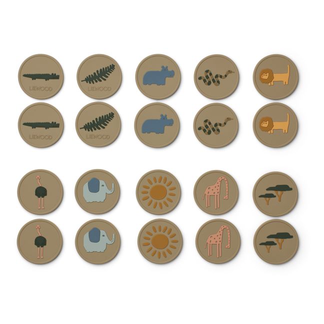 Easton Silicone Memory Game | Brown